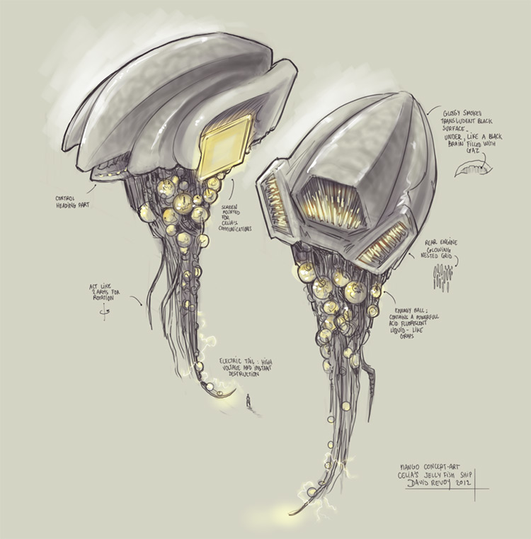 mango movie concept art ships