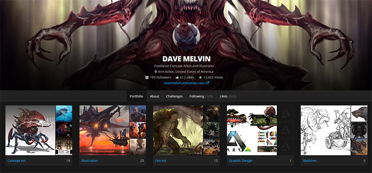 dave melvin artwork