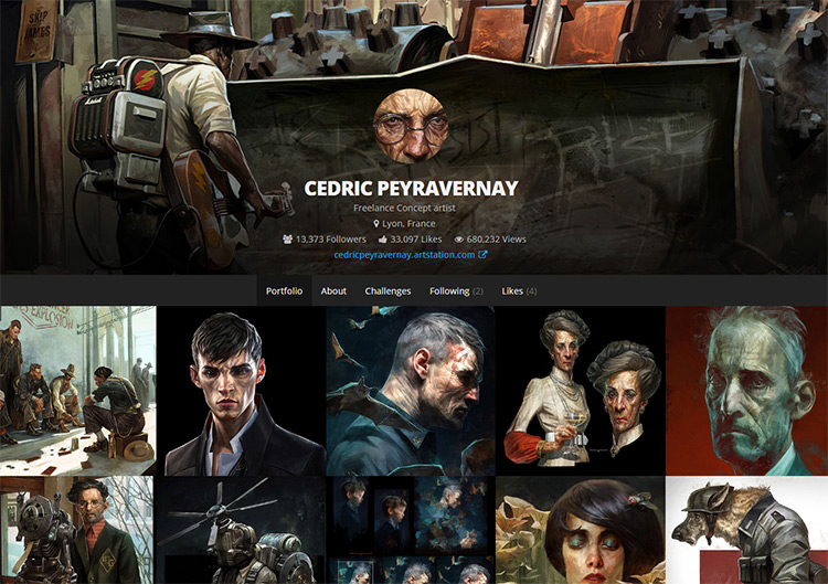 cedric peyravernay artwork