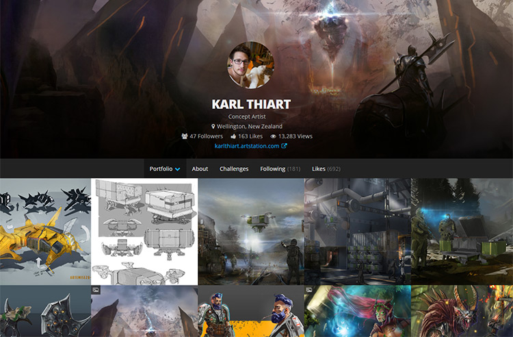karl thiart website
