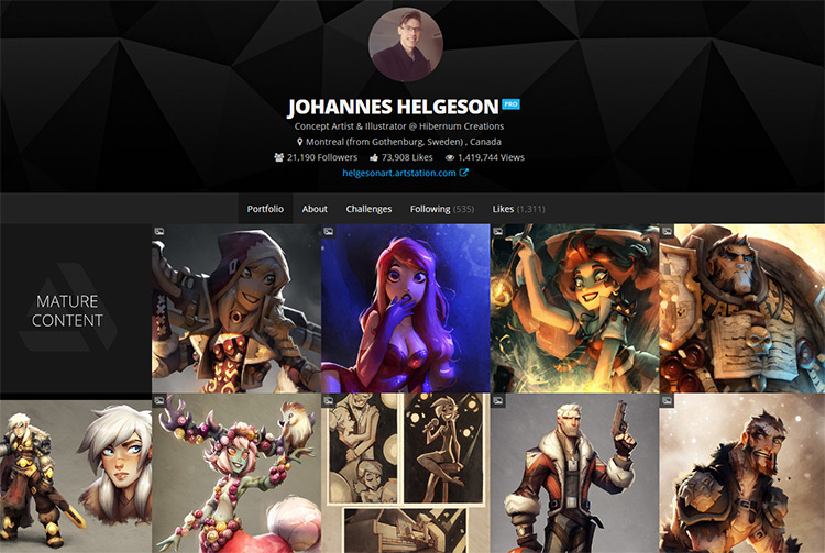 johannes helgeson art