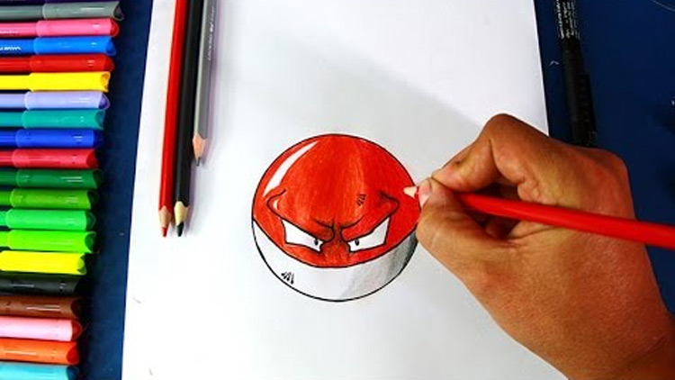 How To Draw Pokemon - Voltorb