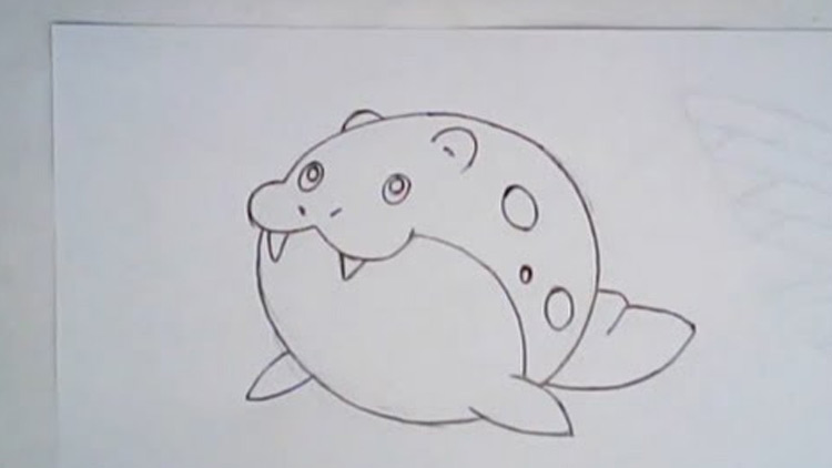 Pokeball Drawing - How To Draw A Pokeball Step By Step