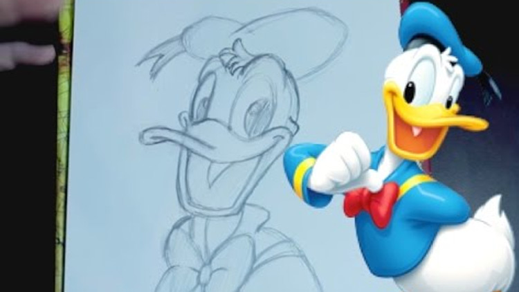 how to draw disney characters