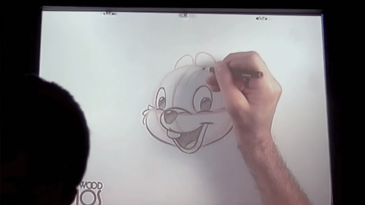 disney animal character drawings