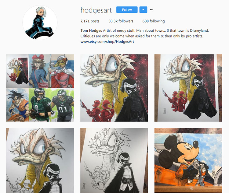 Tom Hodges Instagram