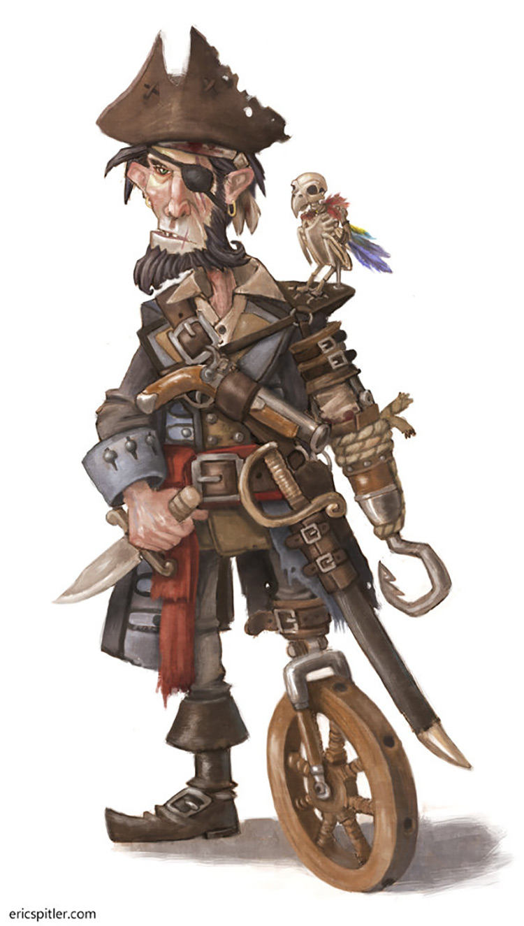 Pirate Character Art 5658