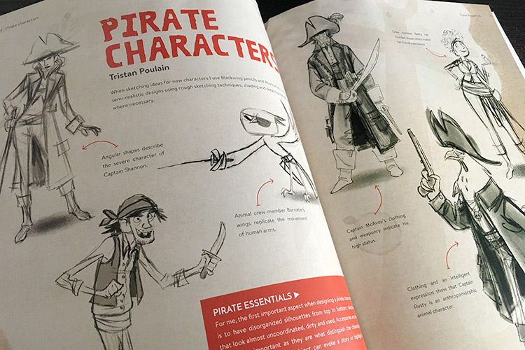 Pirate Character design tutorial in CDQ