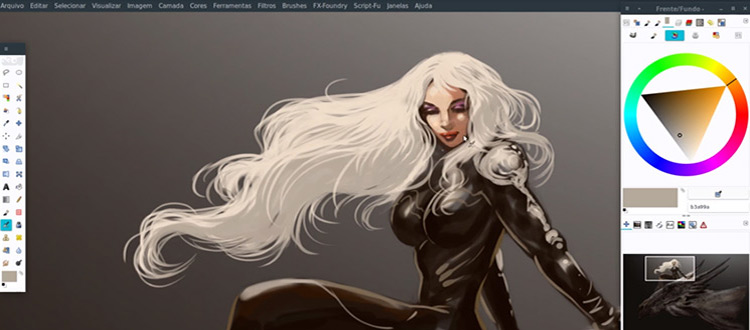 42 Best Free Gimp Tutorials On Drawing  Painting Beginner