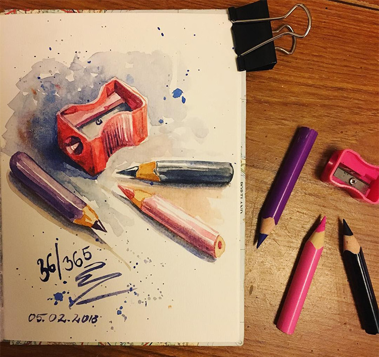 Drawing supplies for beginners