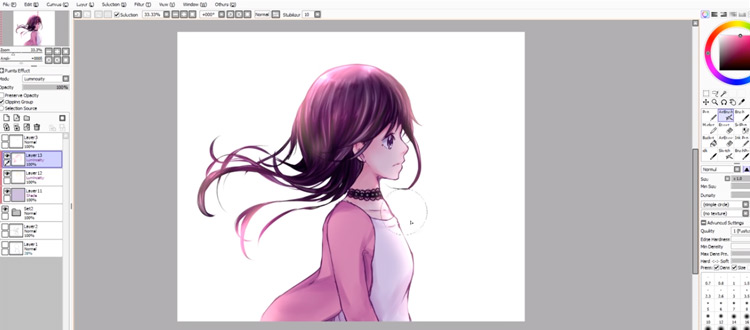 Free Paint Tool SAI Tutorials For Digital Drawing & Painting