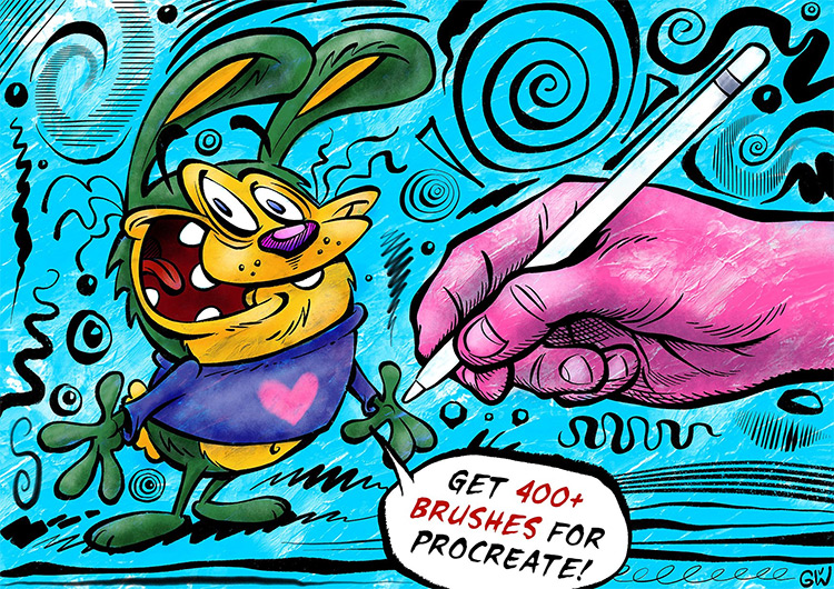 Download 100 Procreate Brushes For Artists Best Free Premium Brush Sets