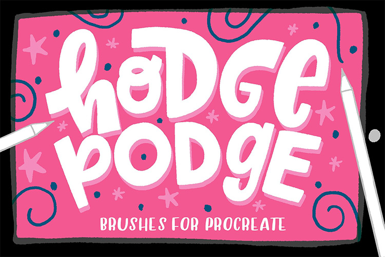 Hodgepodge brushes pack