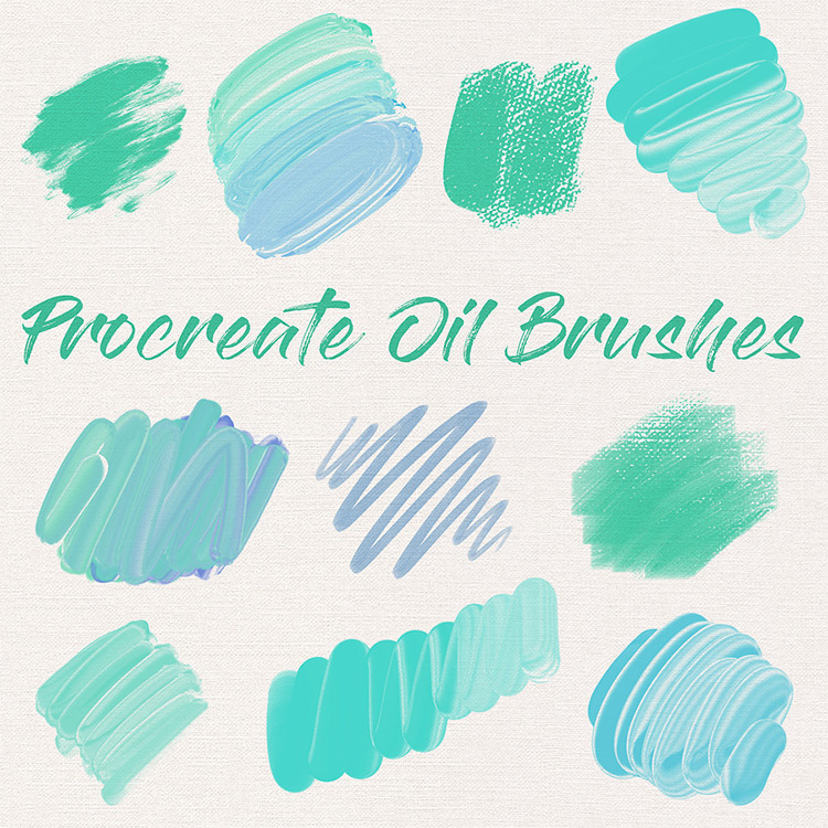 Procreate oil painting brushes