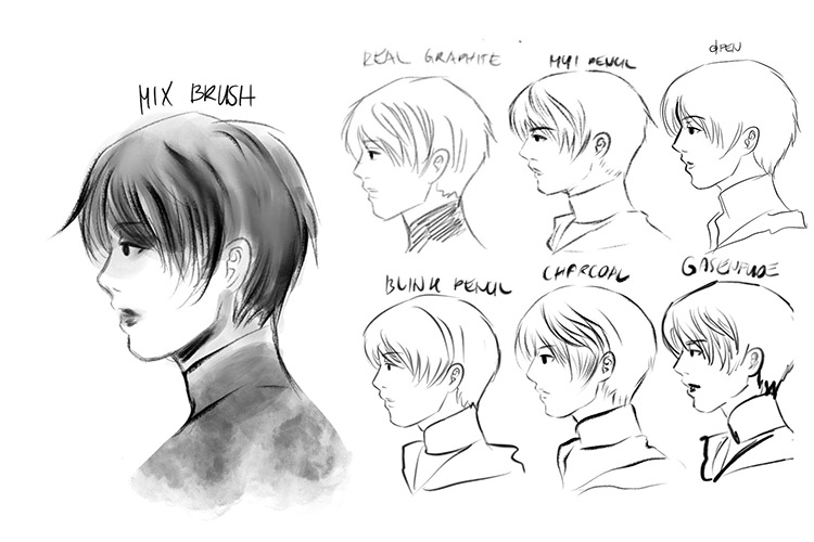 Manga Procreate brushes