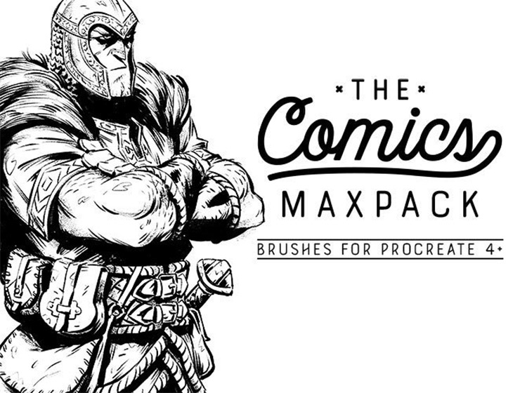 Comics maxpack brushes