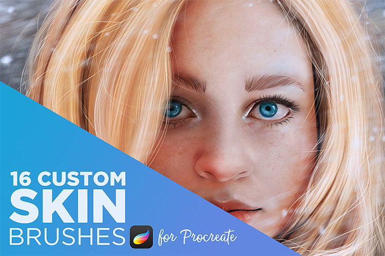 best skin brushes procreate free