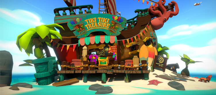 tiki tiki treasure shop model