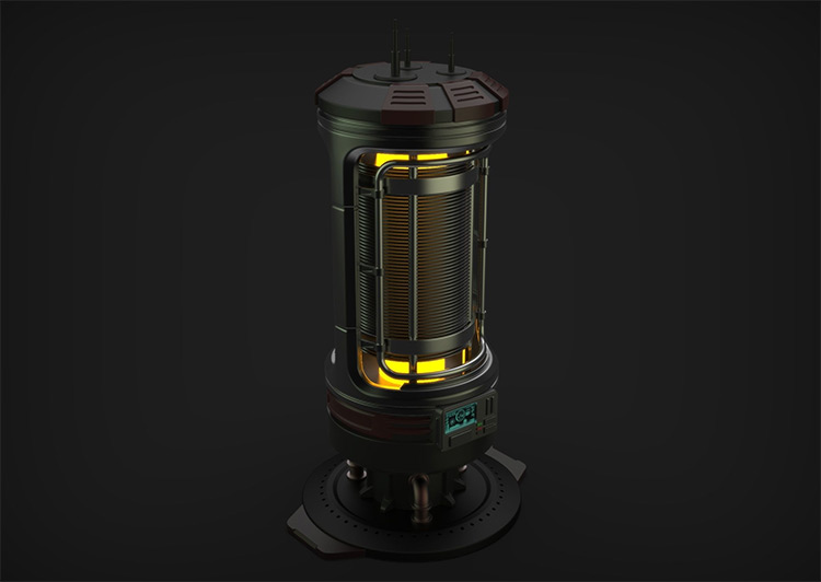 Scifi generator 3d model