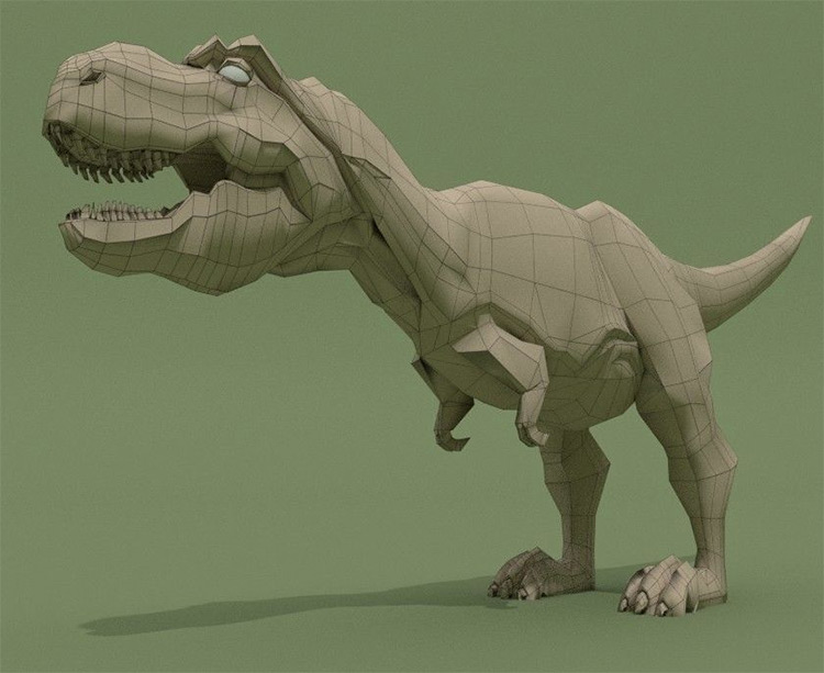 t-rex model frebie