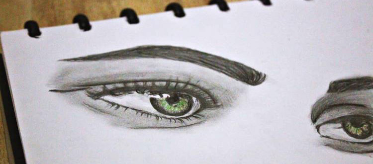 how to draw a realistic human eye