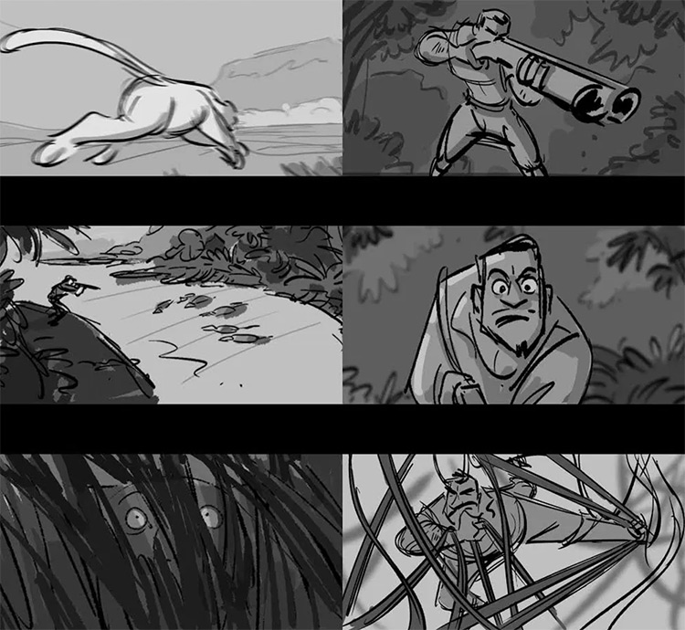 Lyndon Ruddy storyboards course preview