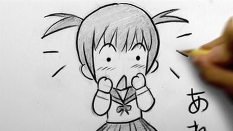 Anime fun drawings - kawaii? or not kawaii? #chibi #anime #pencildrawing |  Facebook