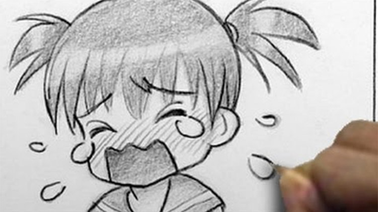 how to draw chibi anime girl