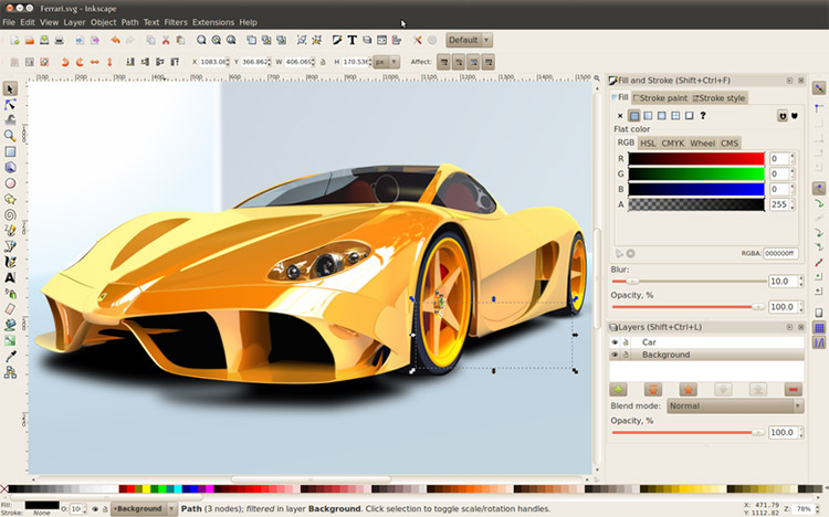 Inkscape on Linux