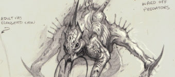 Bobby Rebholz creature sketch