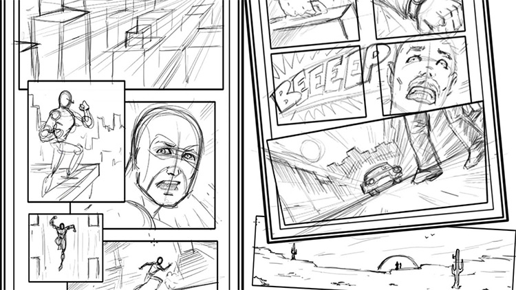 How to draw comic style art  from sketch to rendering  Ram Studios Comics