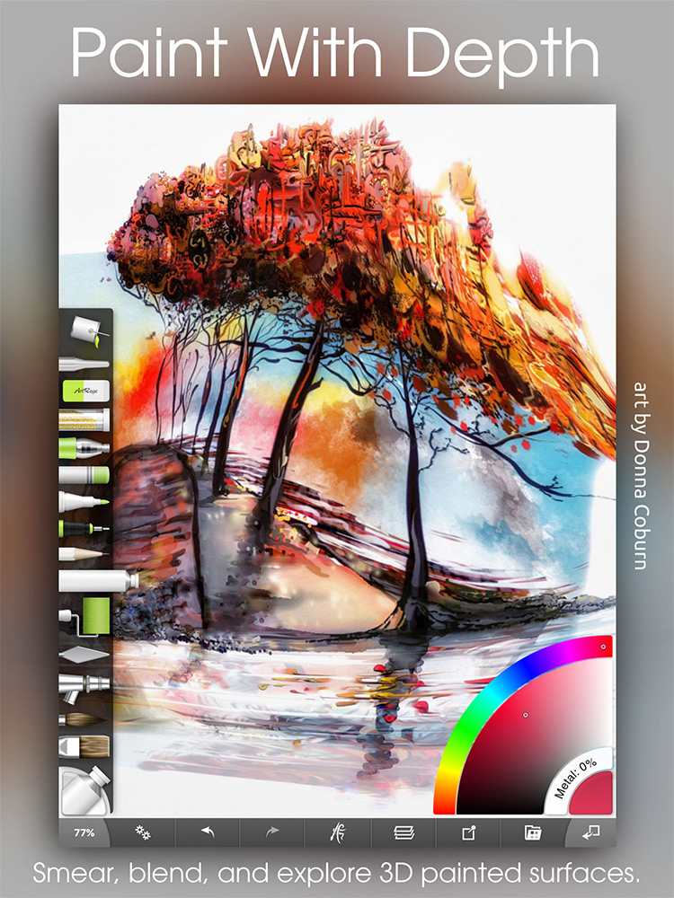 ArtRage mobile app for artists