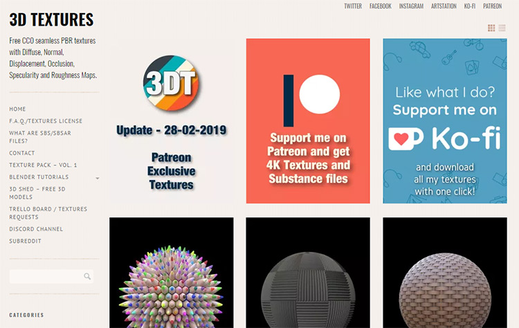 Best Websites To Download 3d Textures For Artists Designers