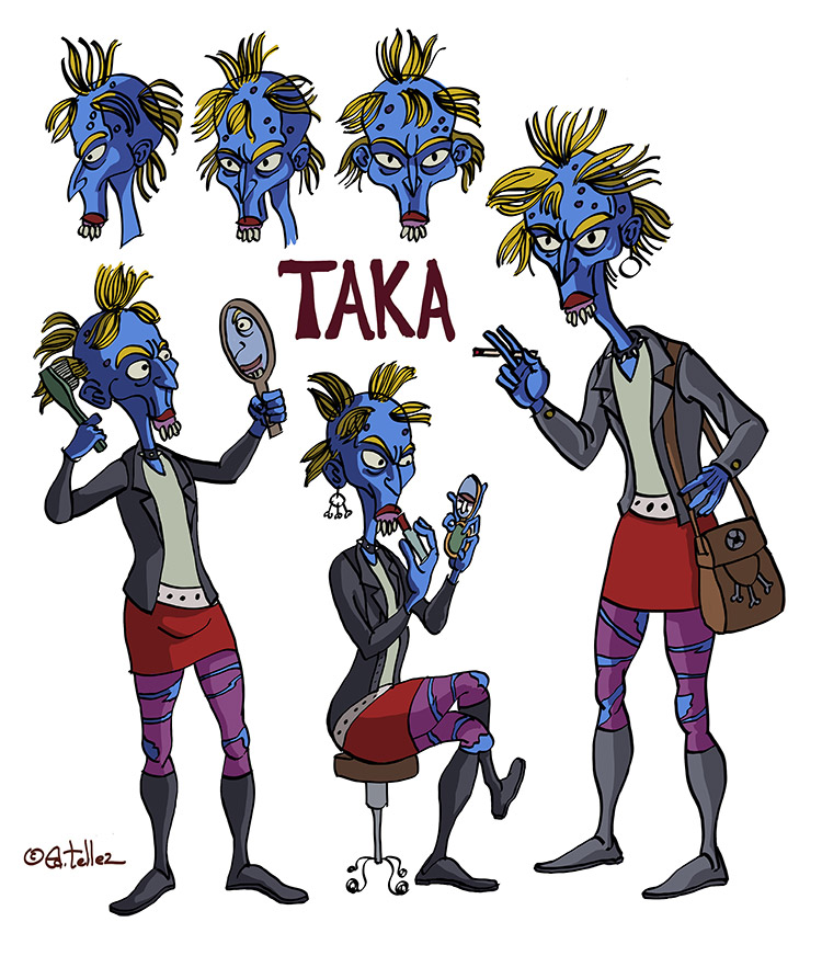 Taka alien character
