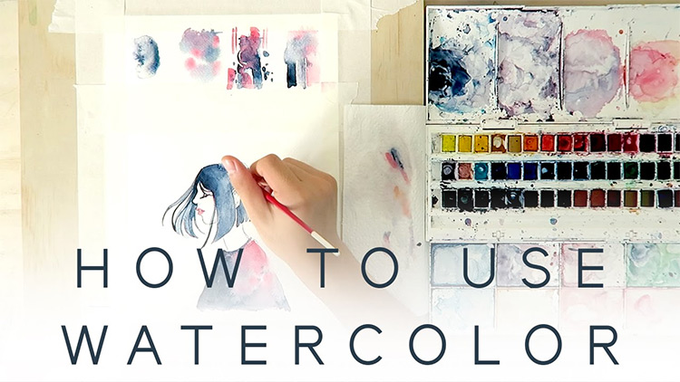 40 Free Watercolor Painting Tutorials For Beginners - Watercolor Painting Lesson For Beginners