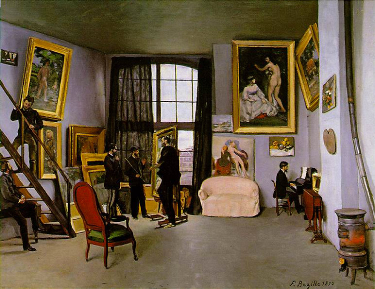 Painting Atelier Bazille