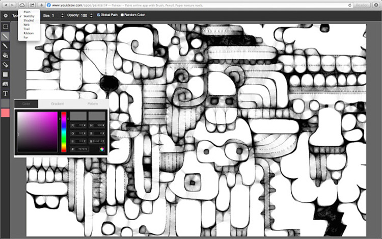 Kleki :: Online Free Hand Drawing Tool