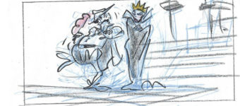 Queen Narissa - Enchanted animation storyboard
