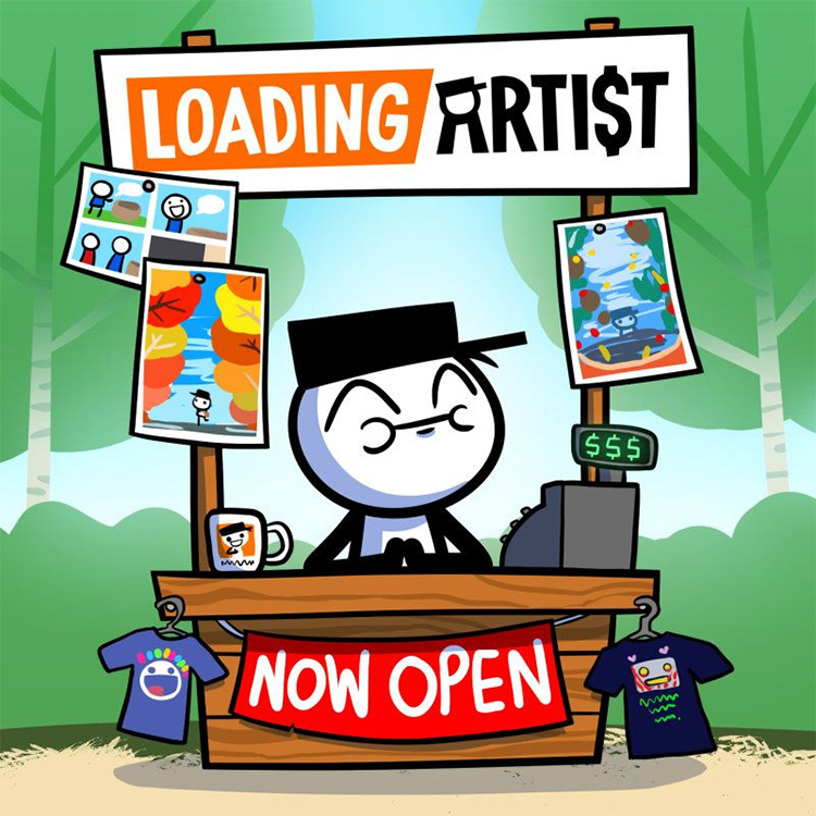 Loading Artist Store