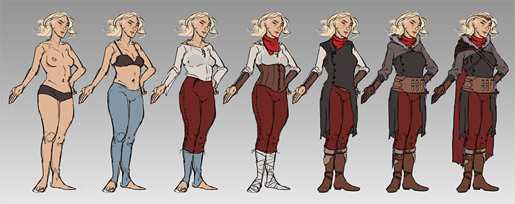 Intro To Costume Design For Concept Art