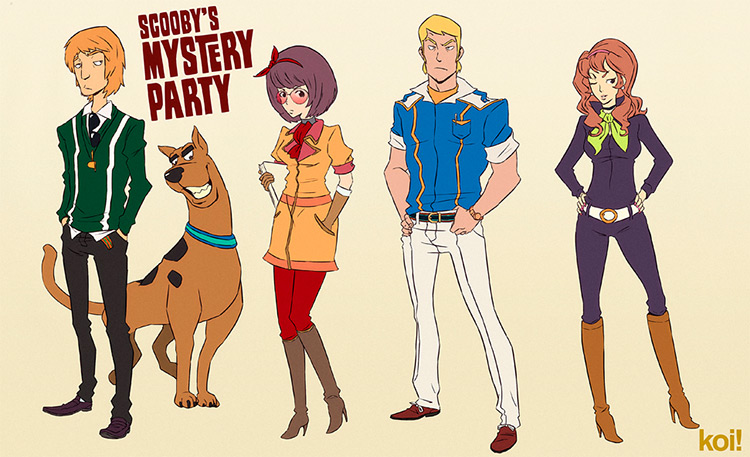 scooby doo costume concept art redesign