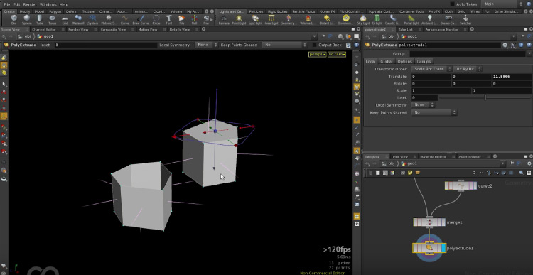 Houdini software preview