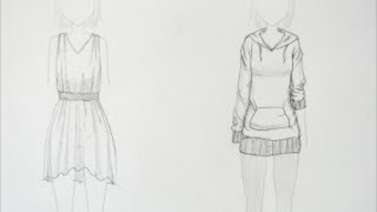 How to Draw Anime Girls Clothing with Pictures  wikiHow
