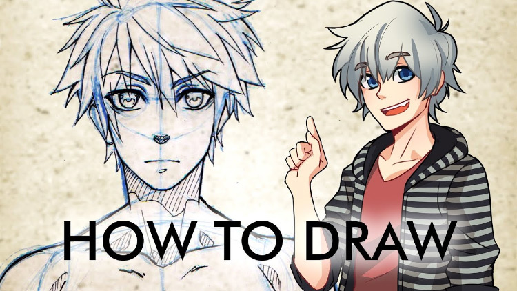 How To Draw Anime Boy Step By Step For Beginners