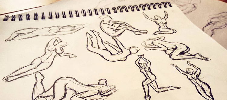 gesture drawing sketches