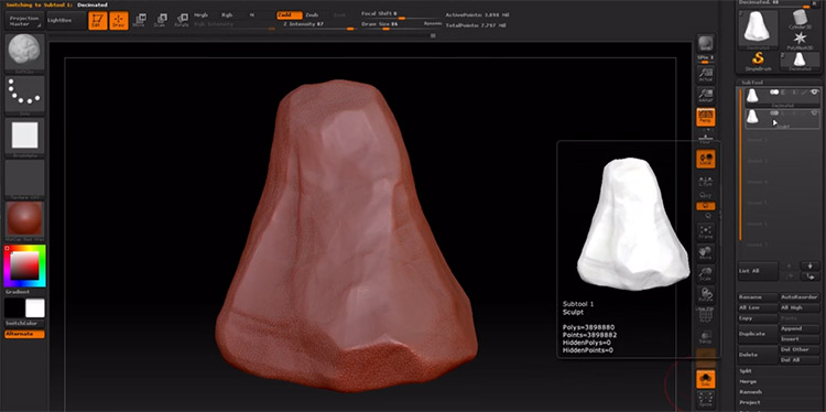 is zbrush monthly