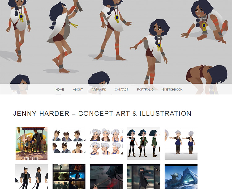 jenny harder illustrator website