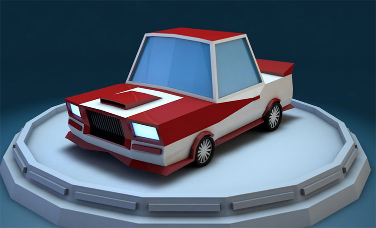 blender vehicle modeling