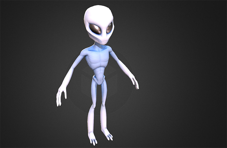 Blender Free Rigged Character