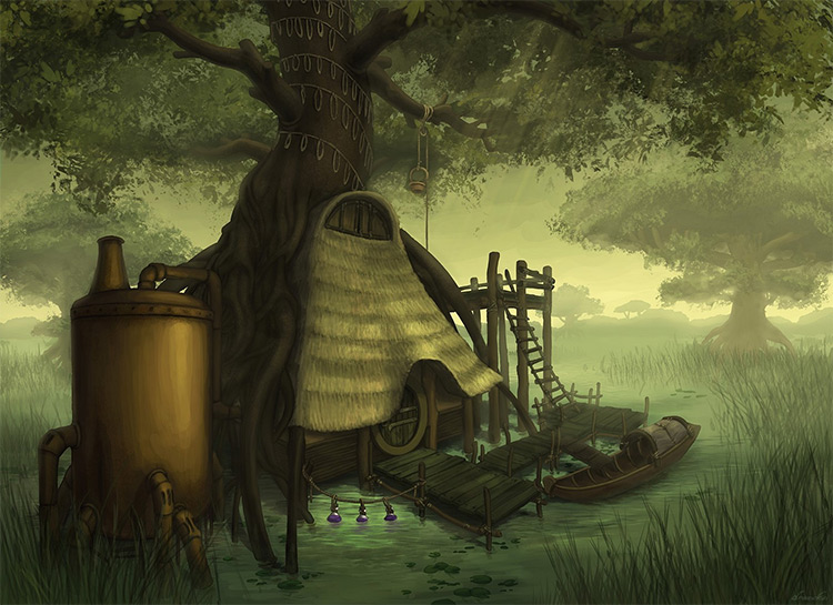 distillery in the swamp